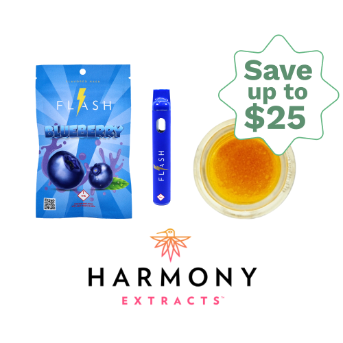 BOGO 50% off Harmony Flash 1g Vapes! special photo
