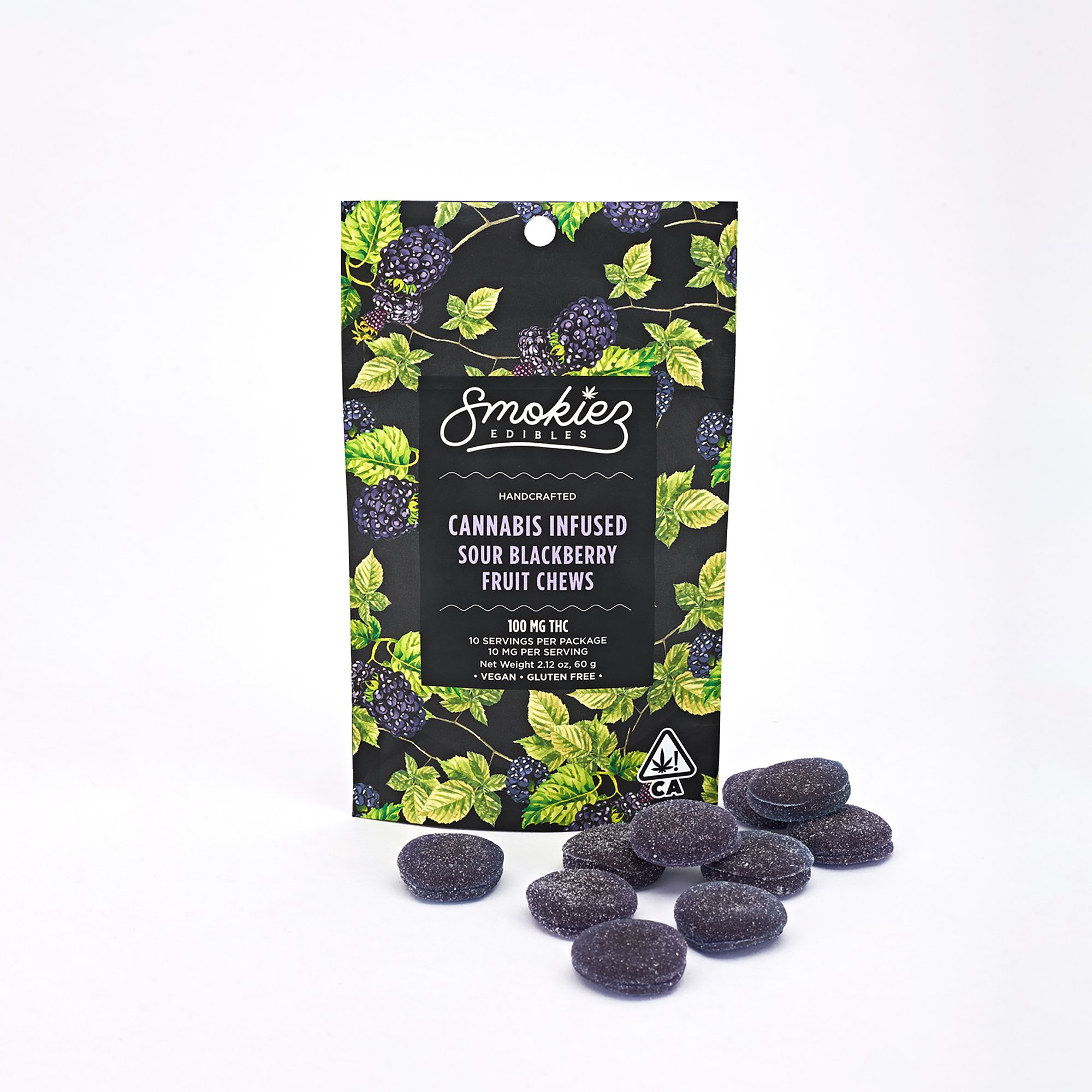 Sour Blackberry - Indica [10pk] (100mg)