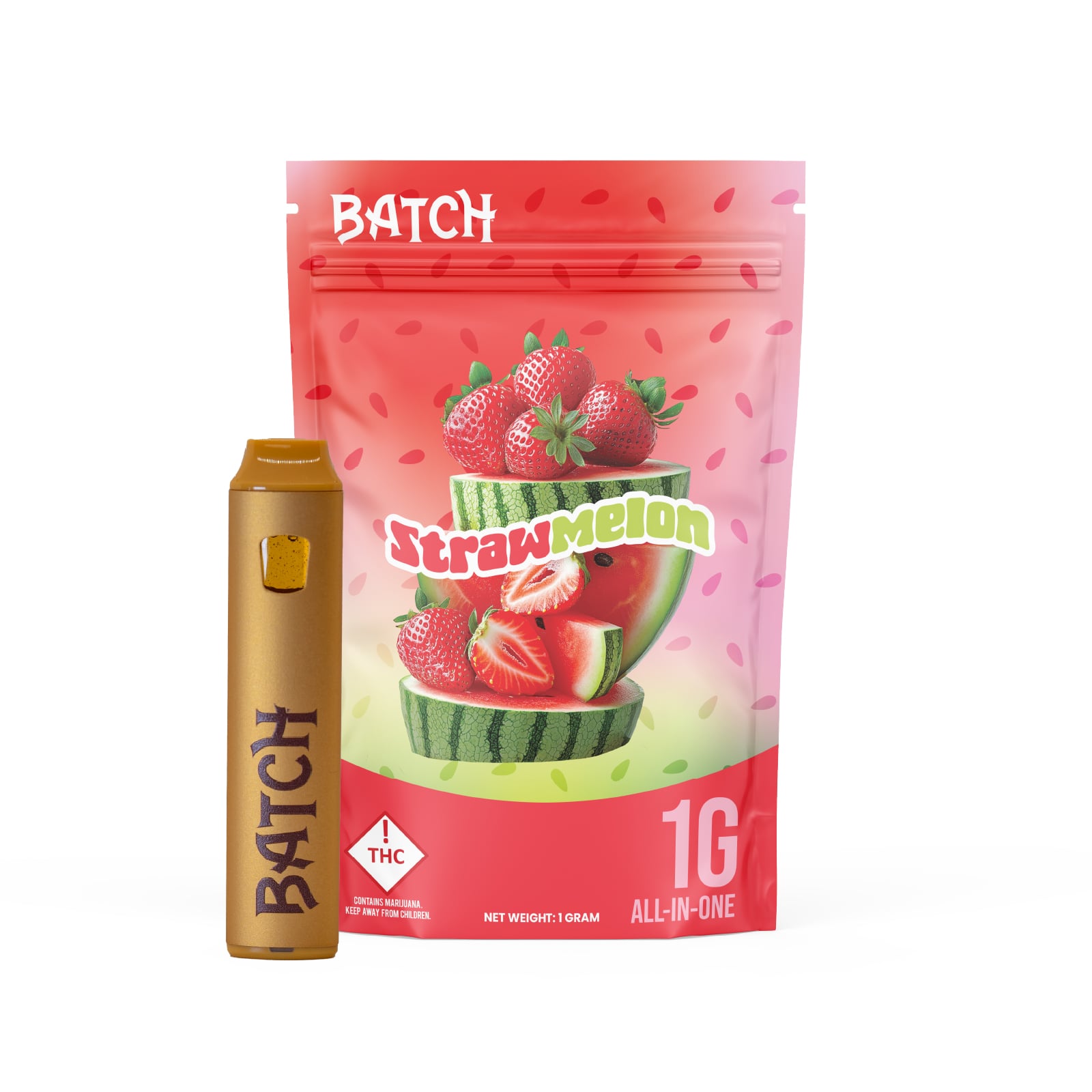Batch | AIO | Flavors StrawMelon | 1 g