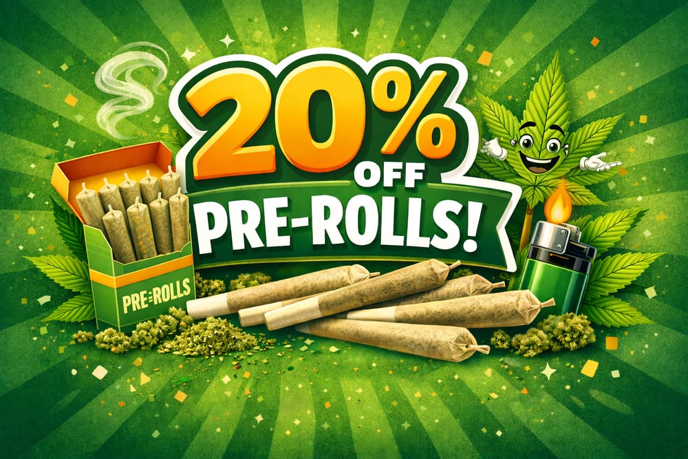 GGF- 20% OFF Pre-rolls! special