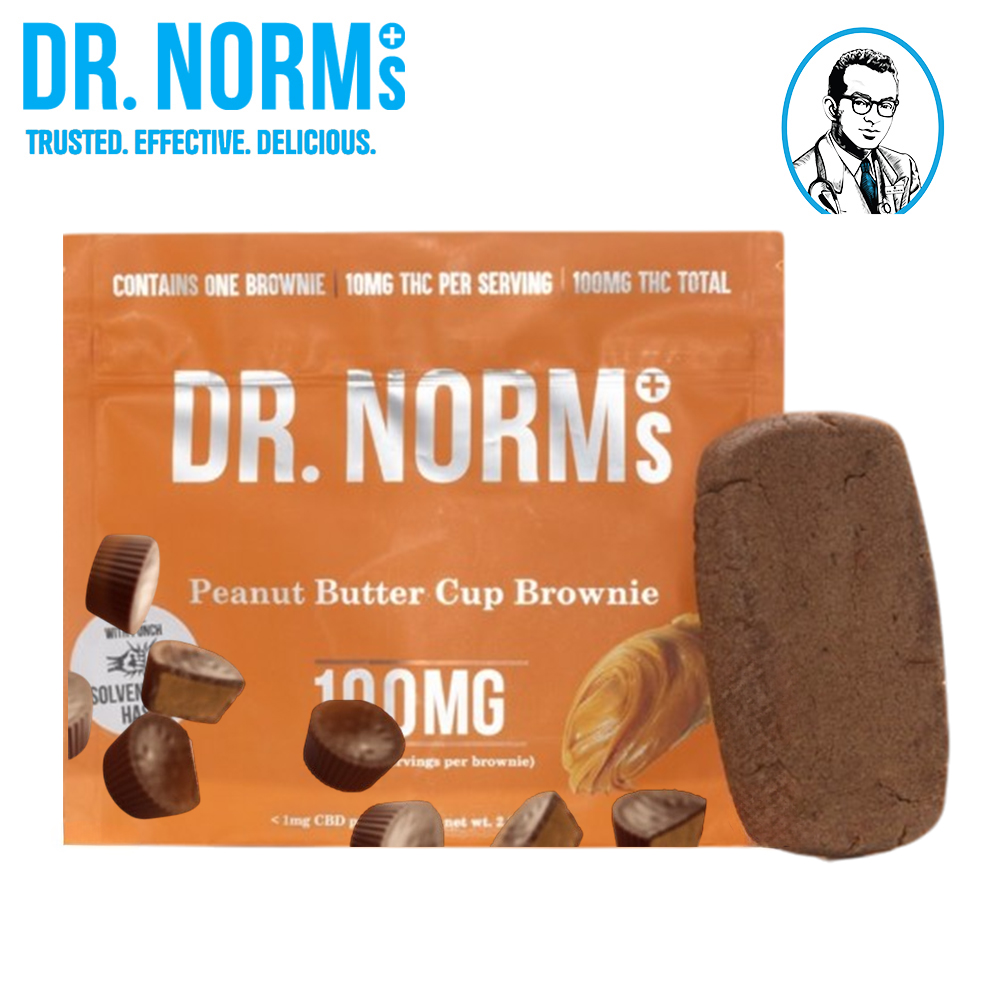 Solventless Peanut Butter Cup Brownie