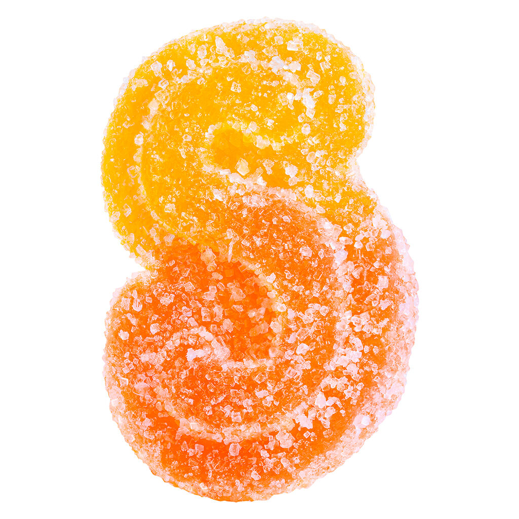 1:1 Fully Blasted Peach Orange [10pk] (100mg CBD/100mg THC)