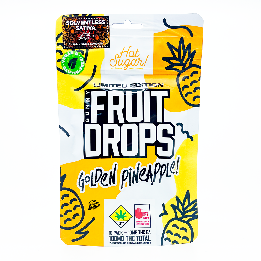 Golden Pineapple - Sativa [10pk] (100mg)