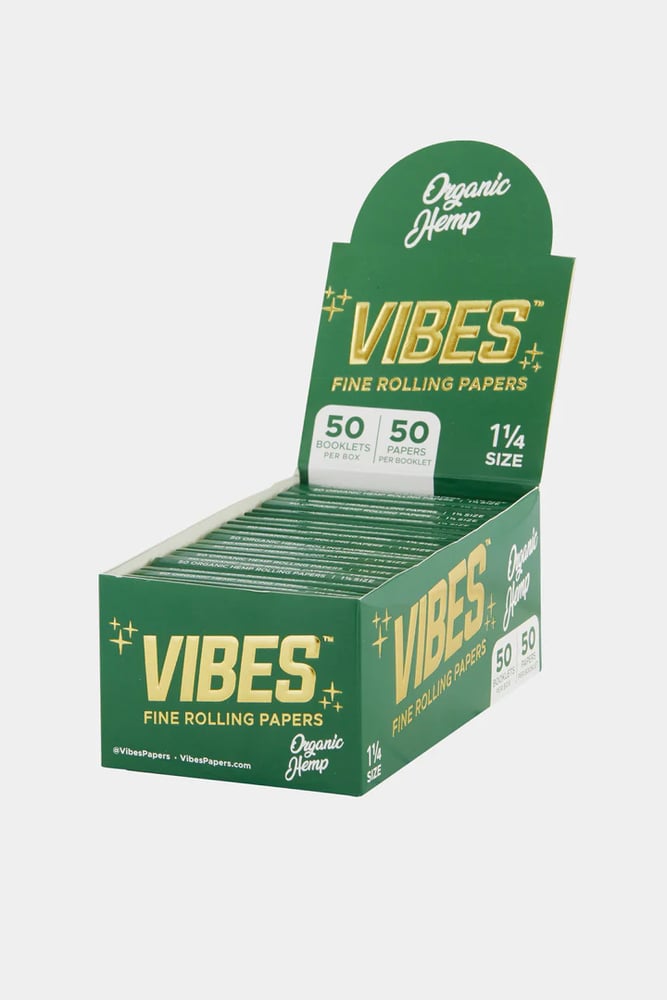 Organic Hemp Papers - Green - 1 1/4 [50pk]