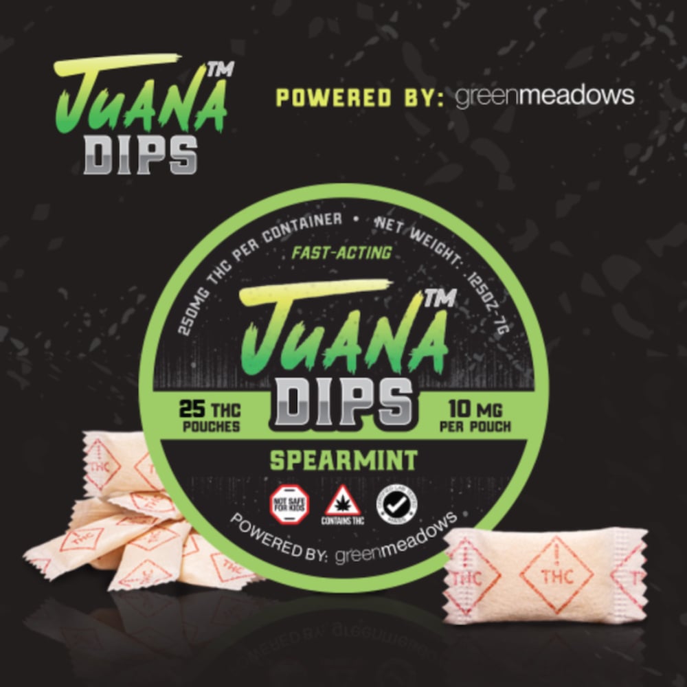 JuanaDips - Spearmint (250mg 25pk)