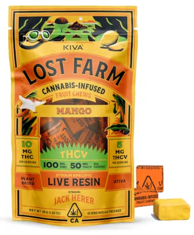 Mango x Jack Herer [10pk] (100mg THC/50mg THCV)
