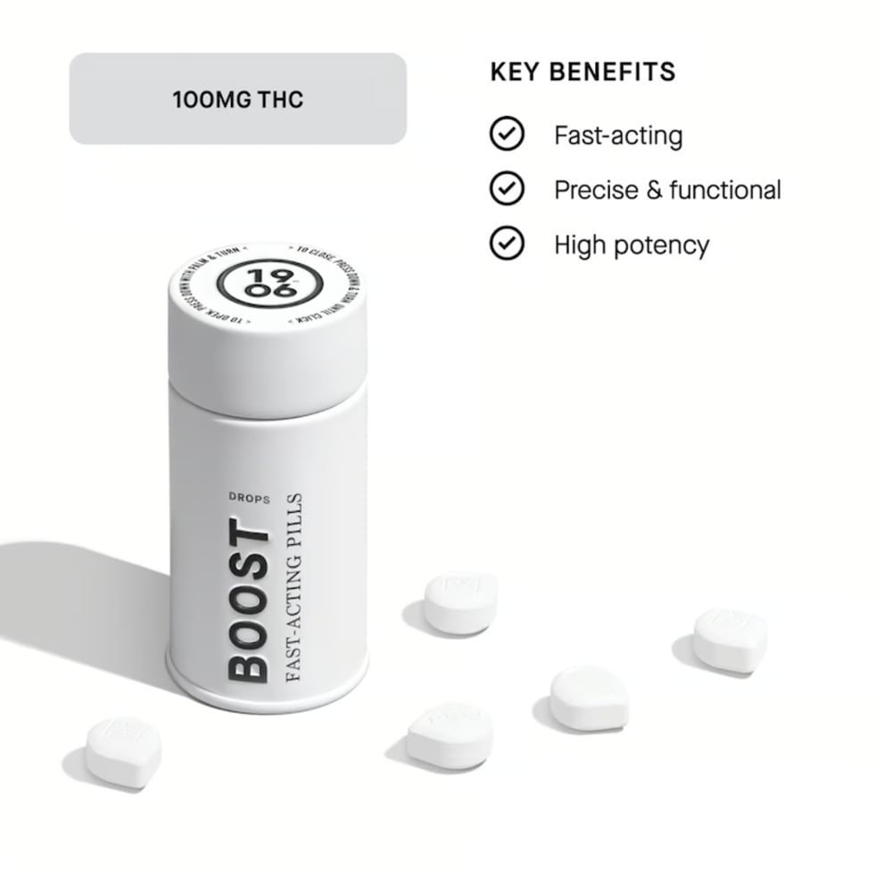 1906 - Boost Drops (100mg 20pk) 1906 - Boost Drops (100mg 20pk)