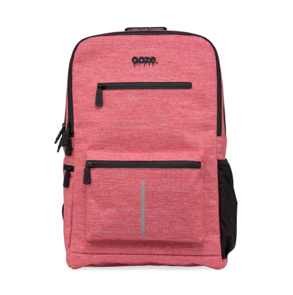Ooze Traveler Smell Proof Backpack- Coral Red