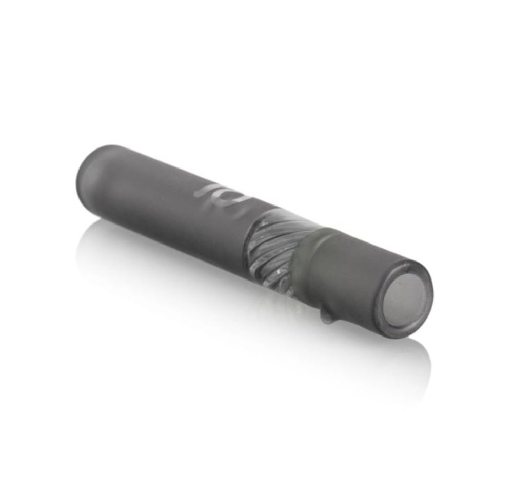 Frosted Glass One Hitter Pipe - Grey