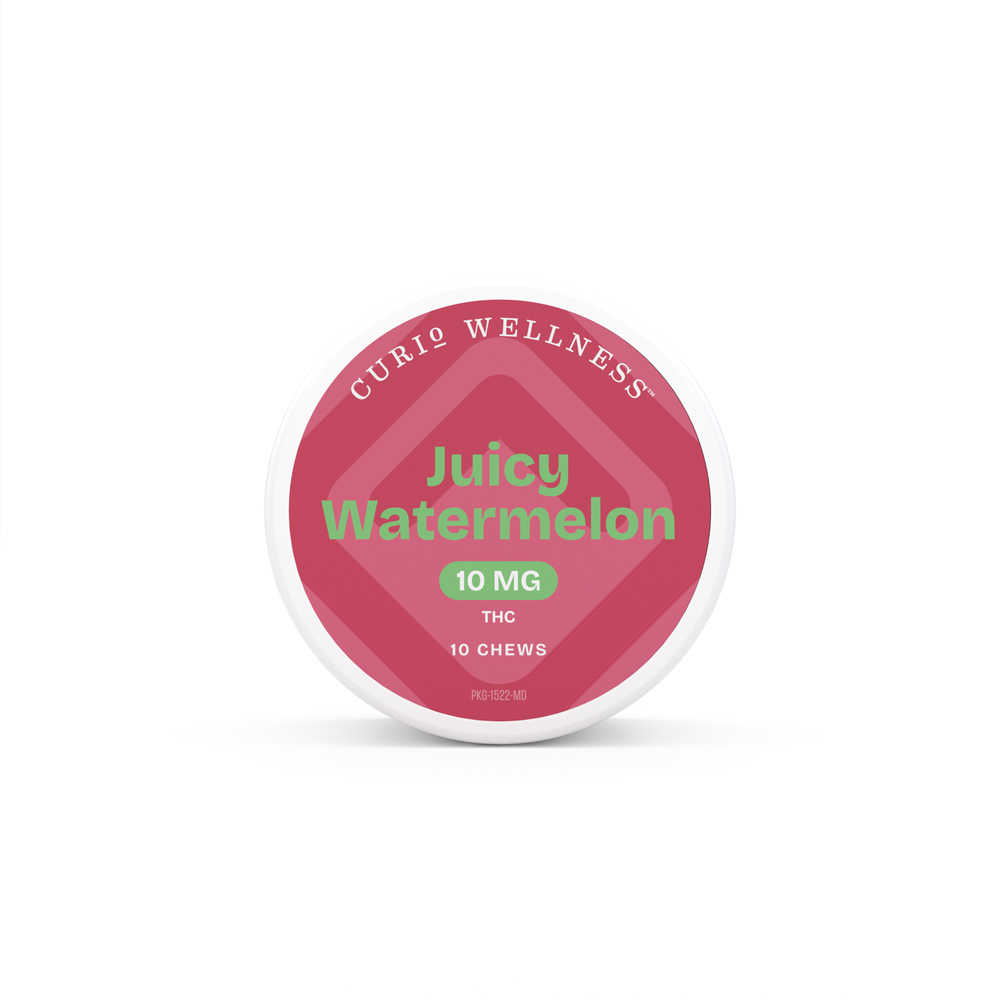 Juicy Watermelon Chews | 100mg | 10pk