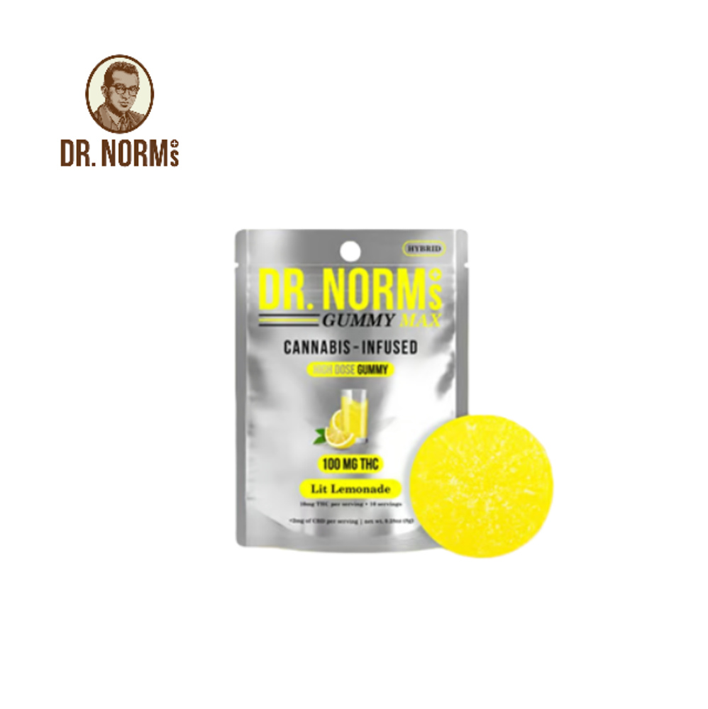 LIT LEMONADE 100MG SINGLE GUMMY
