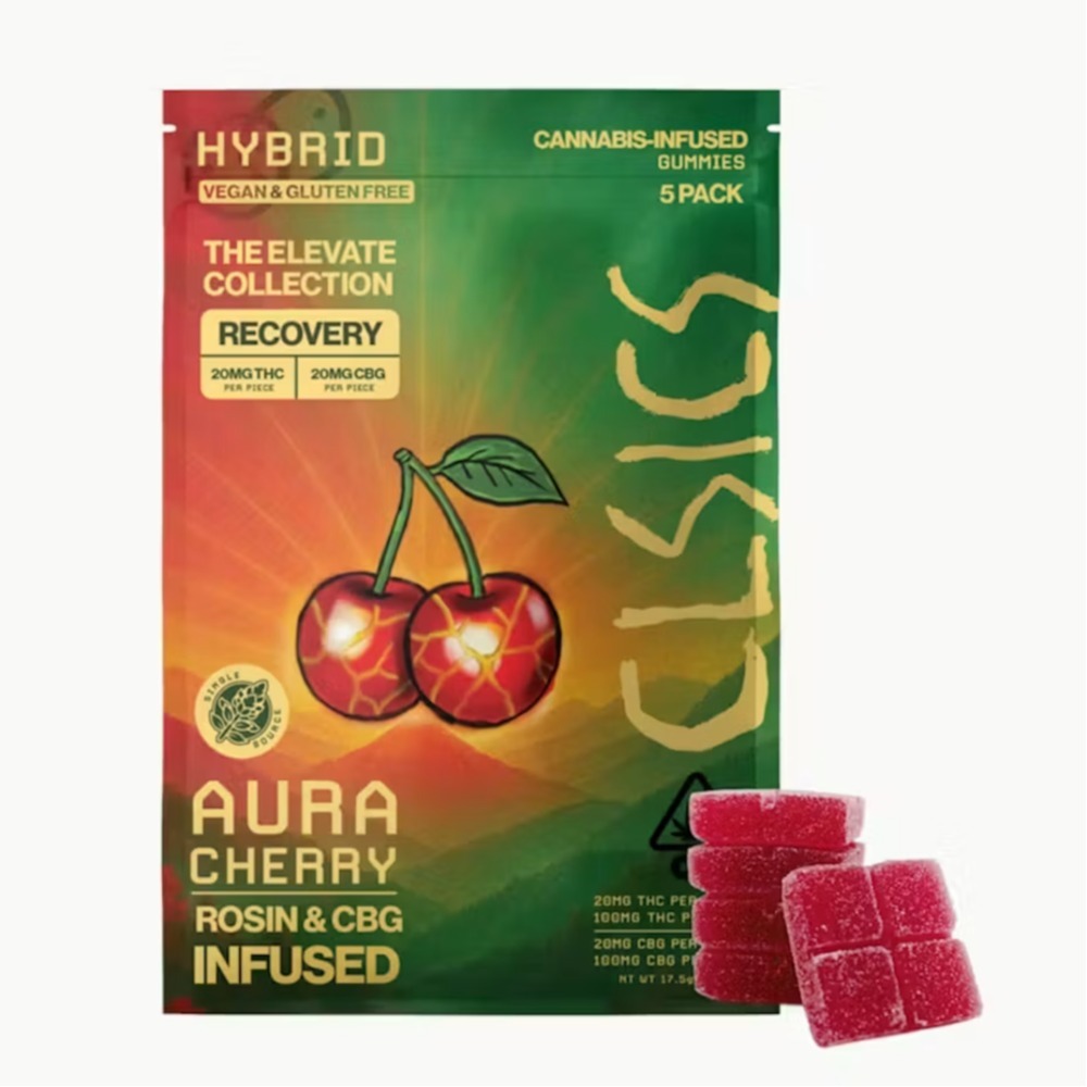 Aura Cherry [5pk] (100mg THC/100mg CBG)