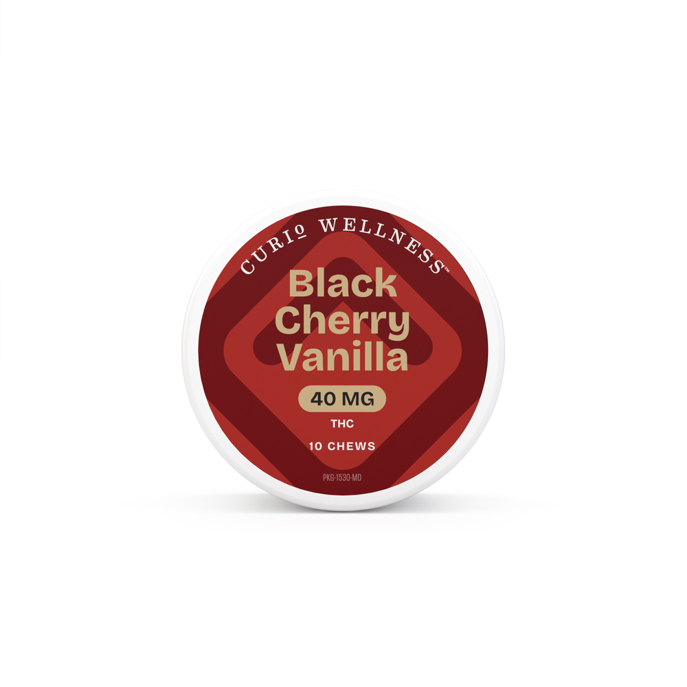 Black Cherry Vanilla Chews | 400mg | 10-Pack
