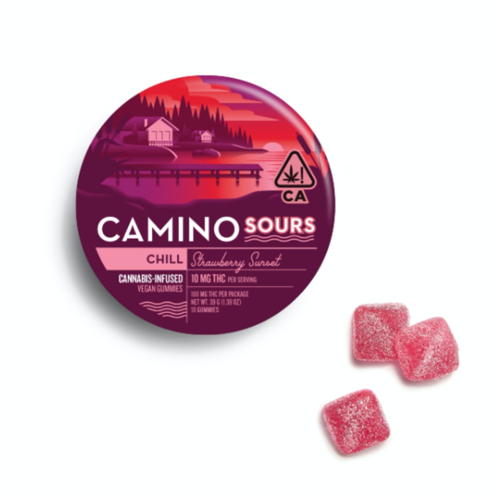 'Chill' Strawberry Sunset [10pk] (100mg THC)