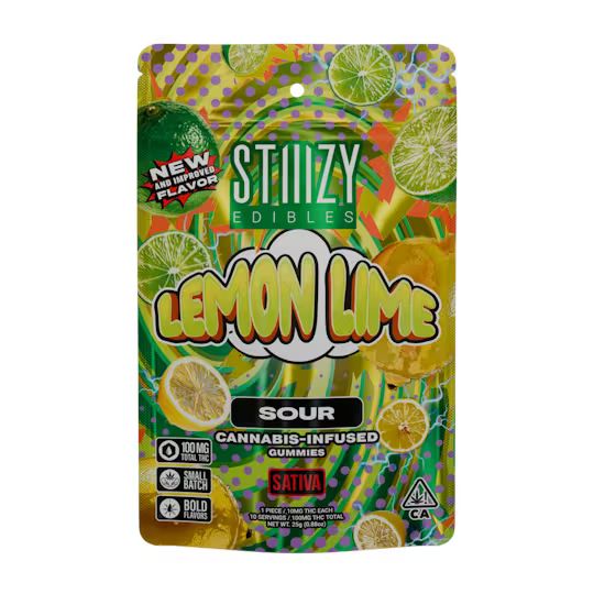 Shop Sour Lemon Lime [10pk] (100mg) | Tradecraft Farms El Monte