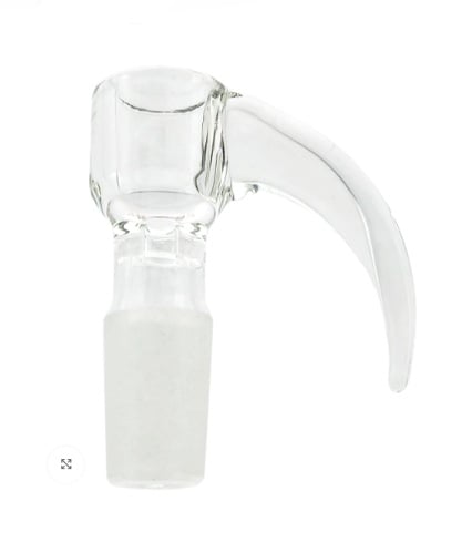 Clear Horn Flower Bowl $6 Clear Horn Flower Bowl $6