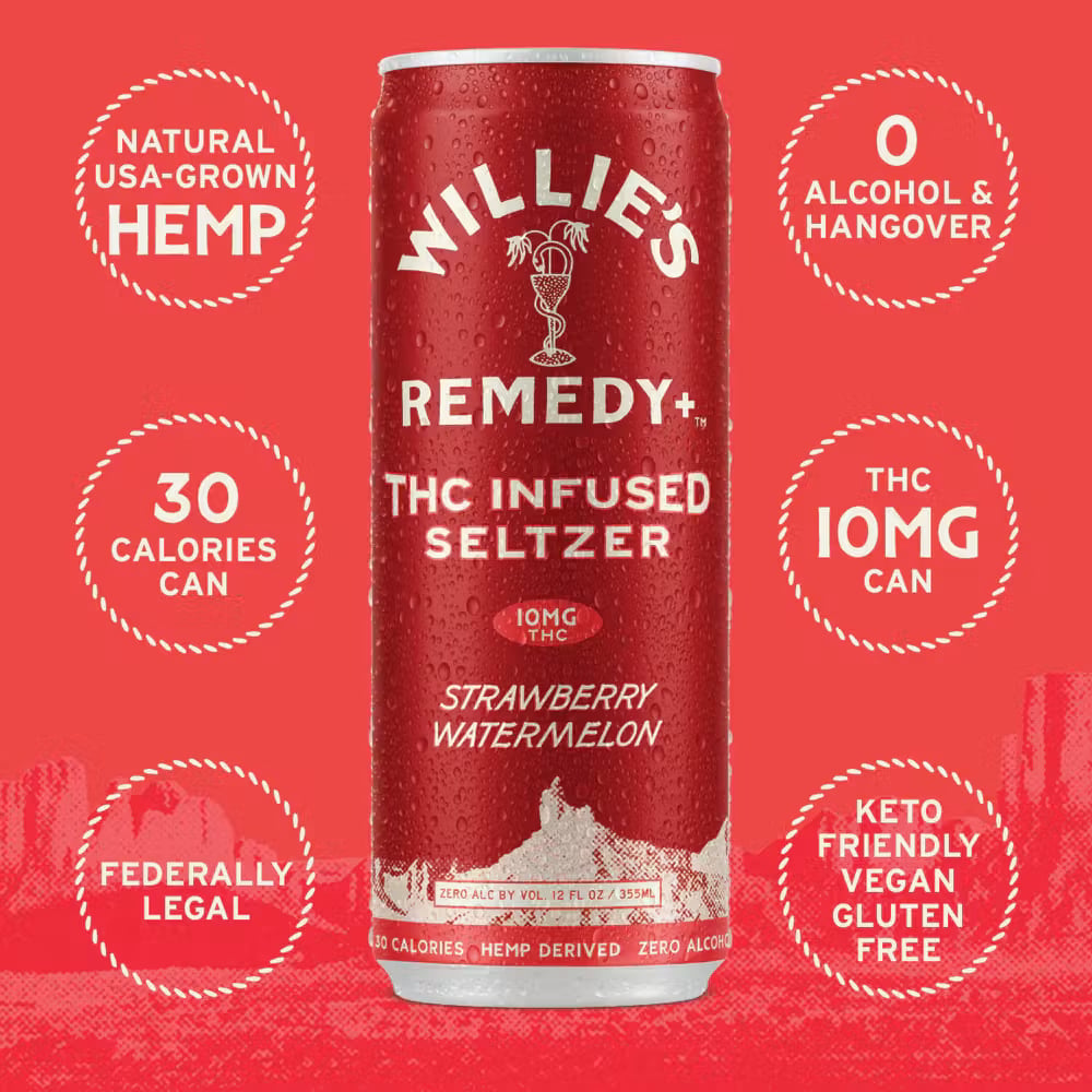 Willie's Remedy+ - Strawberry Watermelon 10mg
