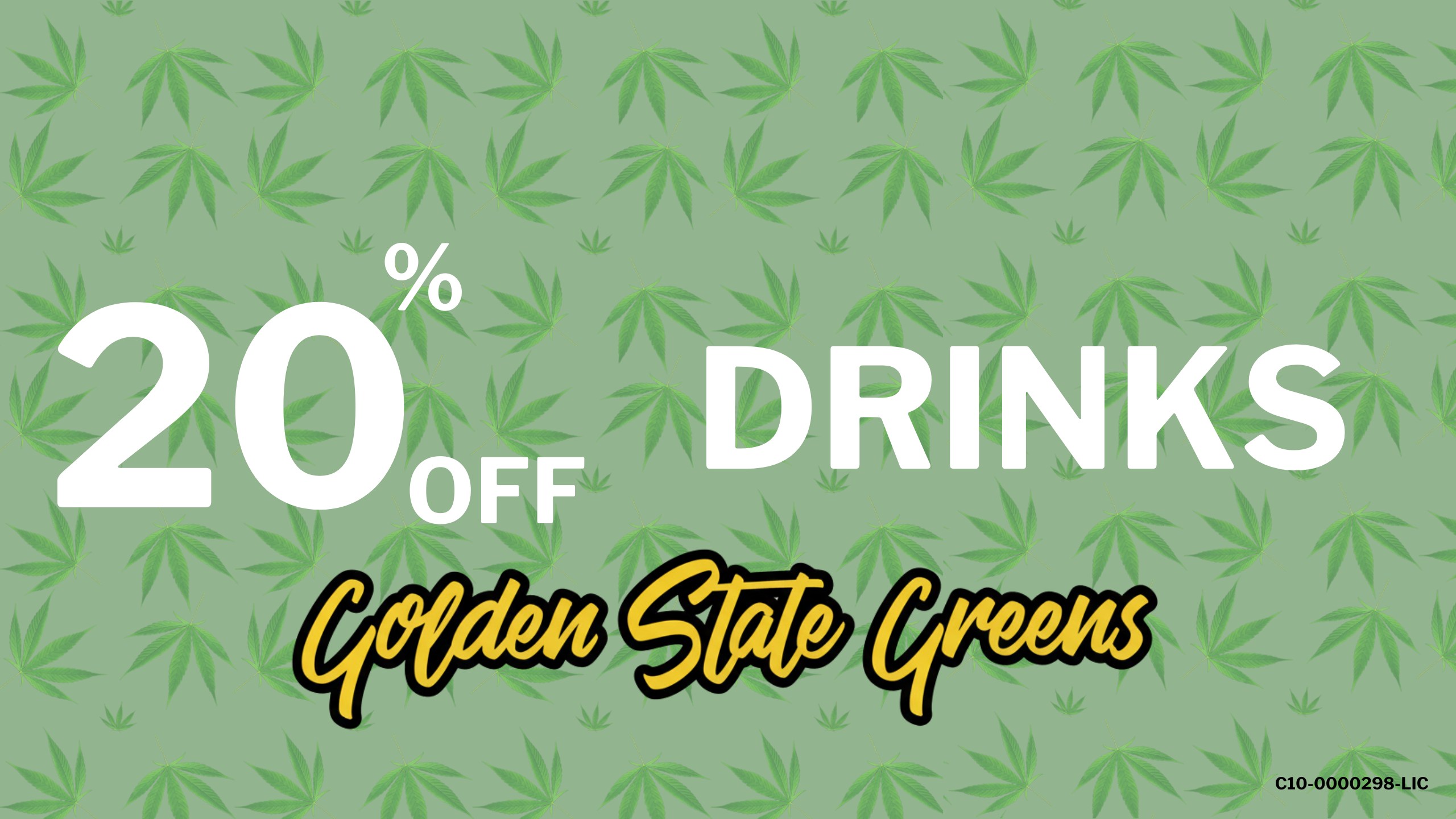 20% OFF DRINKS! special photo