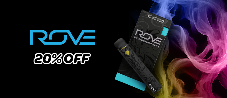 20% off ROVE Vapes! special