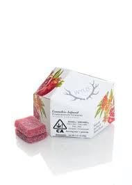 Pomegranate 1:1 CBD + Hybrid Enhanced Gummies | 100mg:100mg