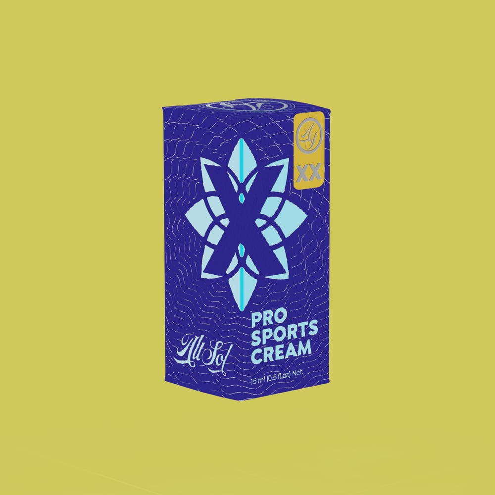 Pro Sports Cream (443mg CBD/50mg THC/100mg CBG)