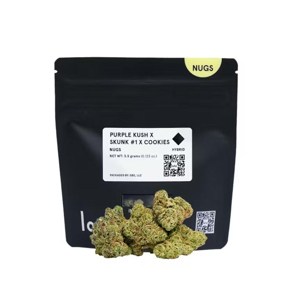 Black Purple Kush x Skunk #1 x Cookies