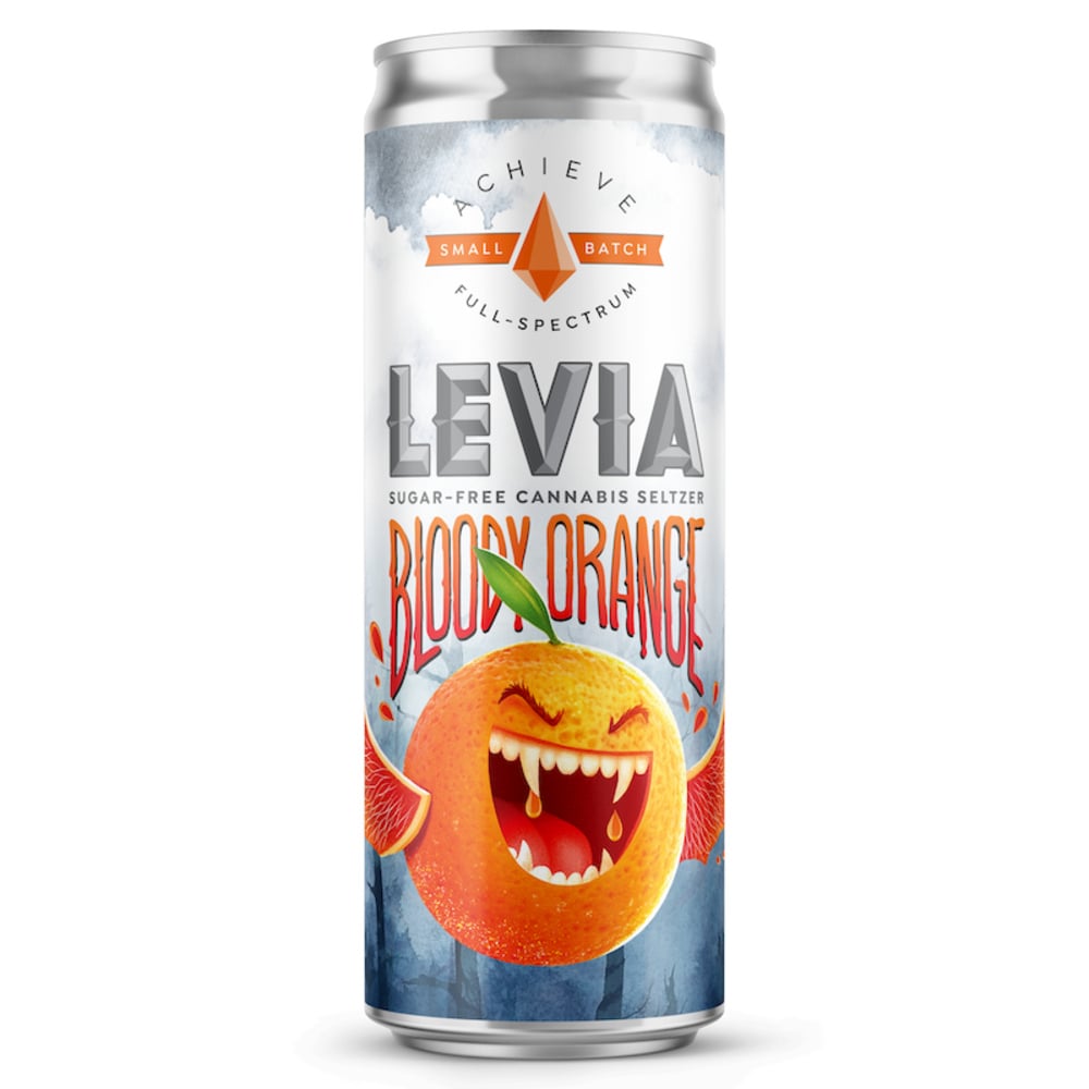 Levia - Bloody Orange Sativa Seltzer (5mg)