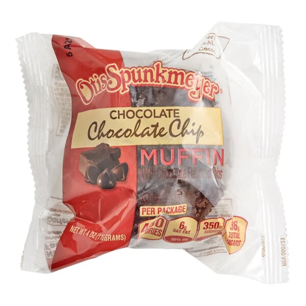 Otis Spunkmeyer Individually Wrapped Muffin Double Chocolate Chip