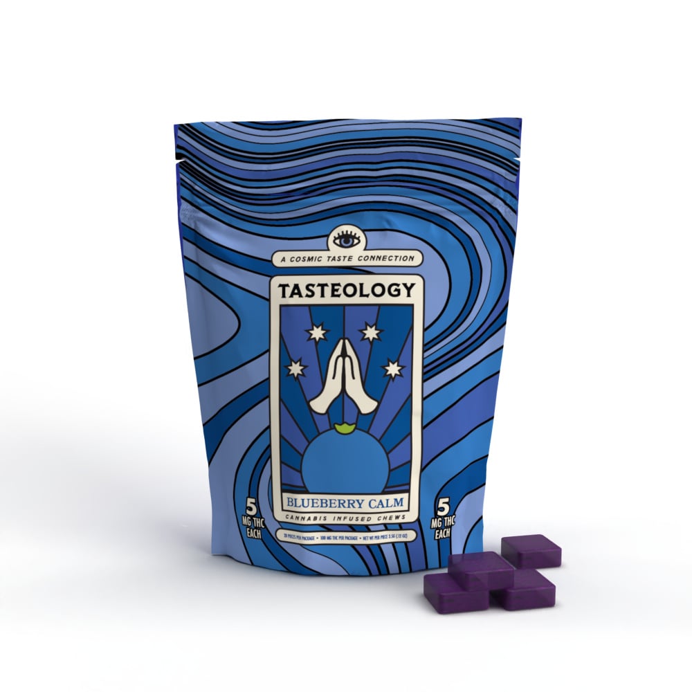 Tasteology - Blueberry Calm Gummies (100mg 20pk) product photo