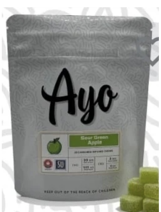 Shop Sour Green Apple [20pk] (600mg THC) | Green Leaf Dispensary