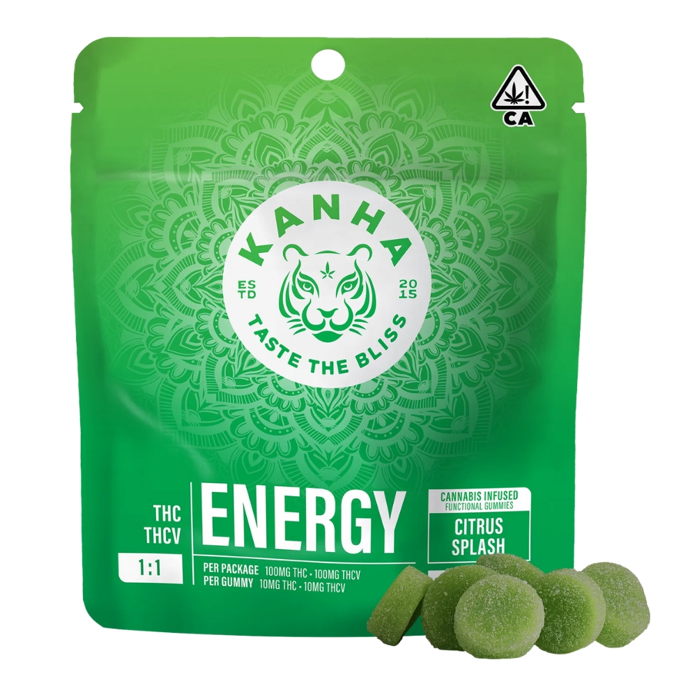 FX 1:1 ENERGY Citrus Splash [10pk] (100mg THC/100mg THCV)