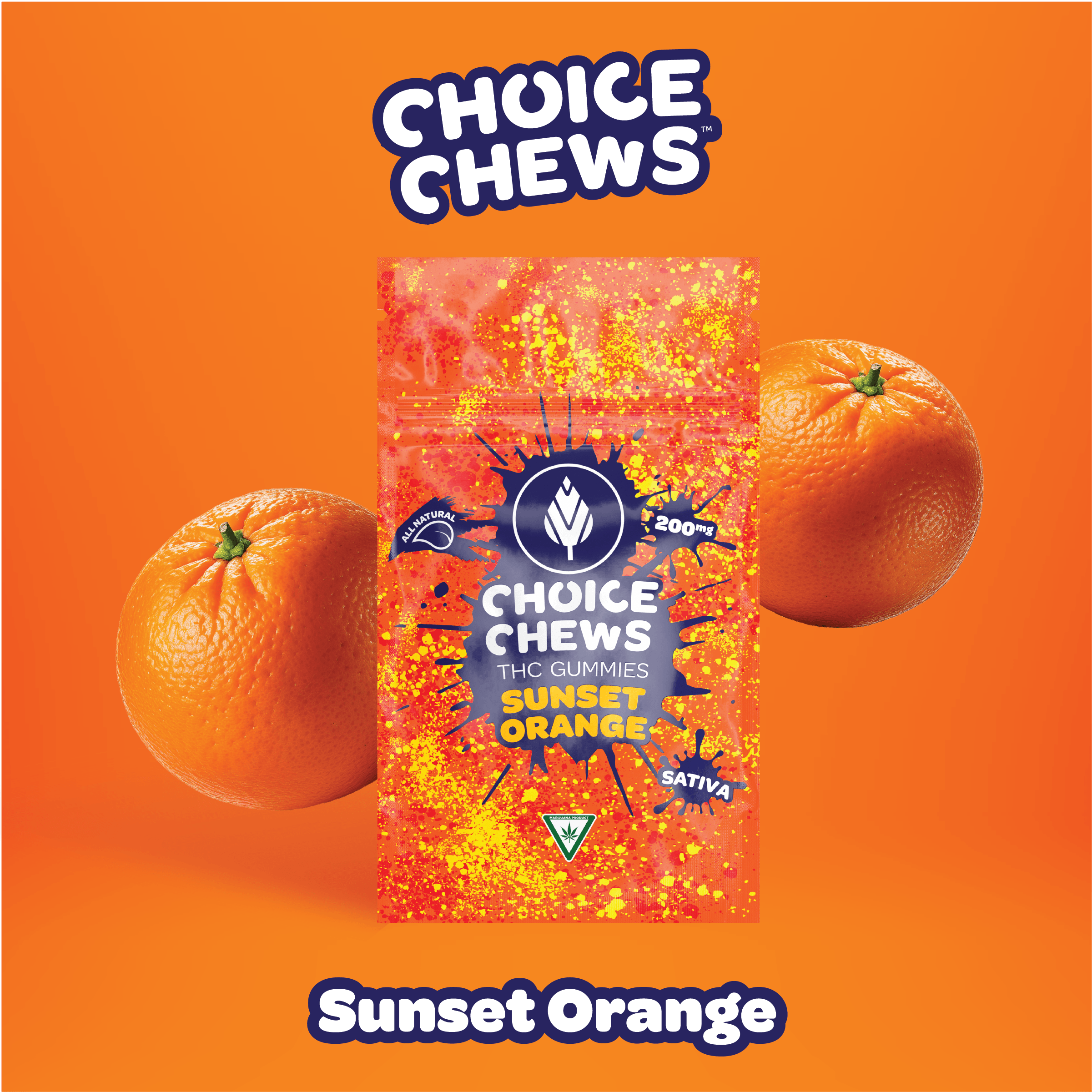 Sunset Orange 10pk | 100mg