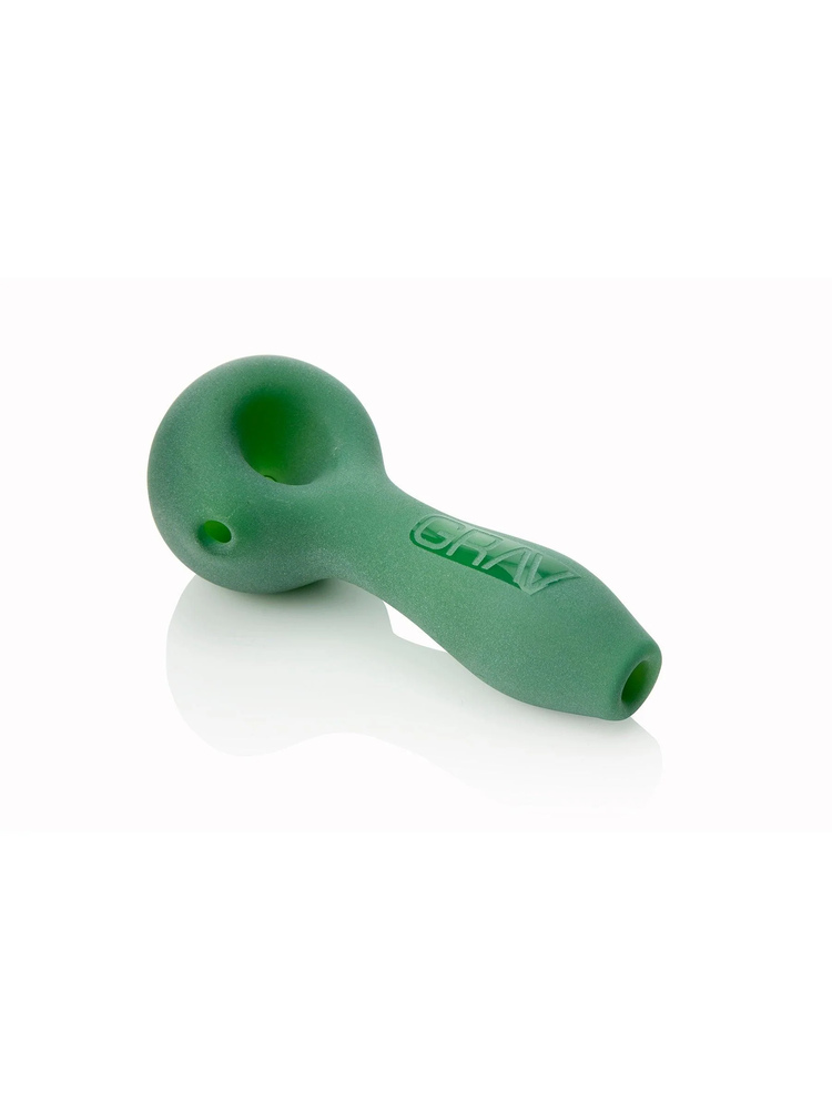 4" Sandblasted Spoon - Black
