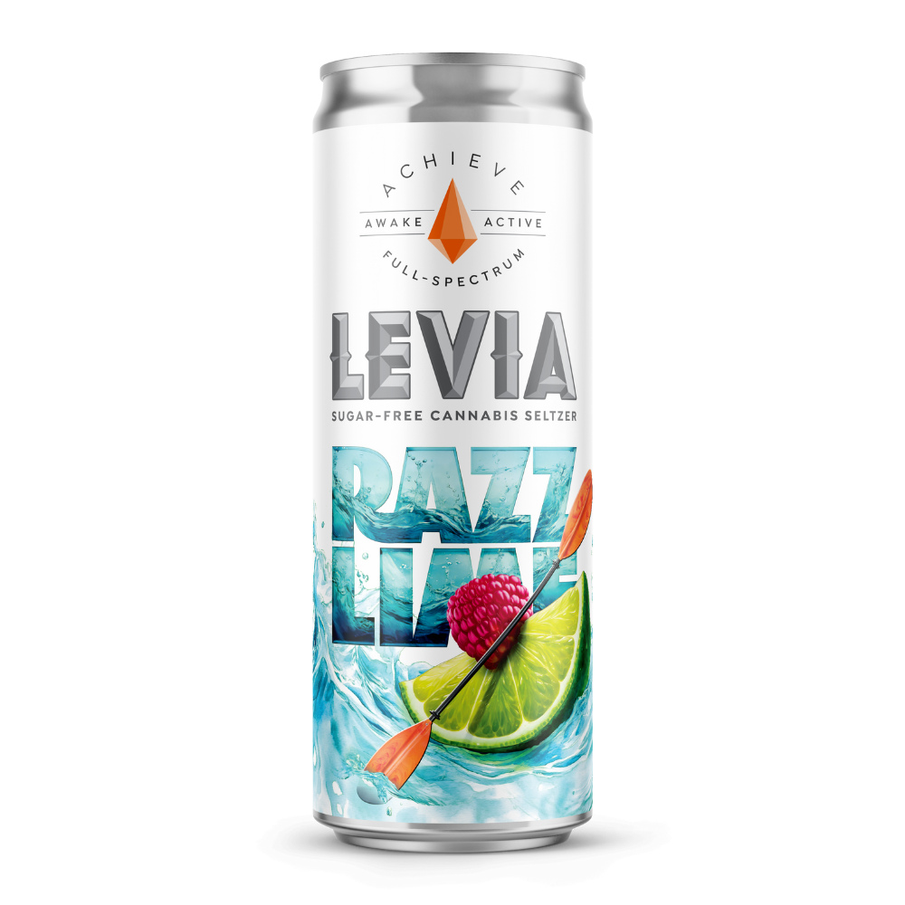 Levia - Achieve Raspberry Lime Sativa Seltzer (5mg)