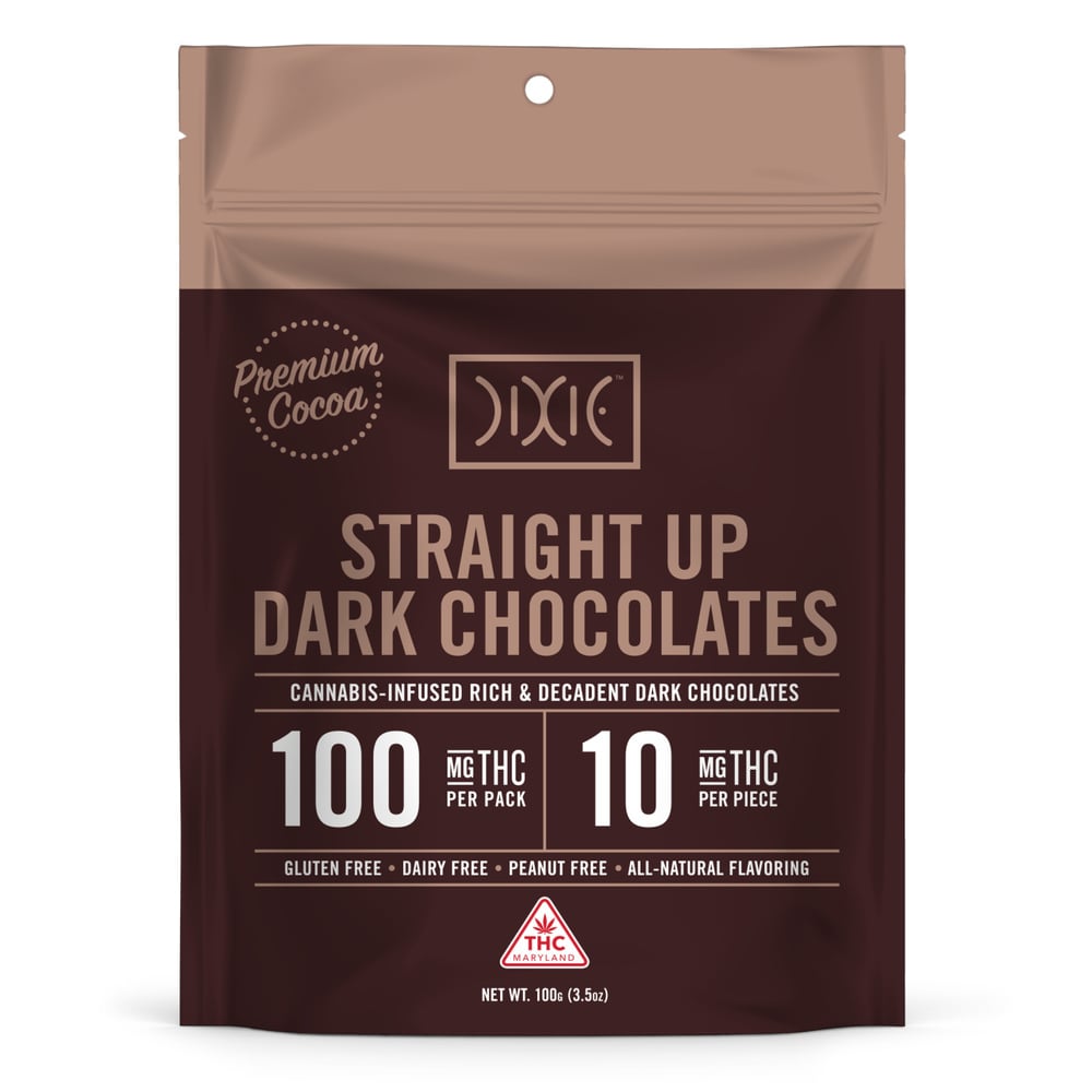 Straight Up Dark [10pk] (100mg)