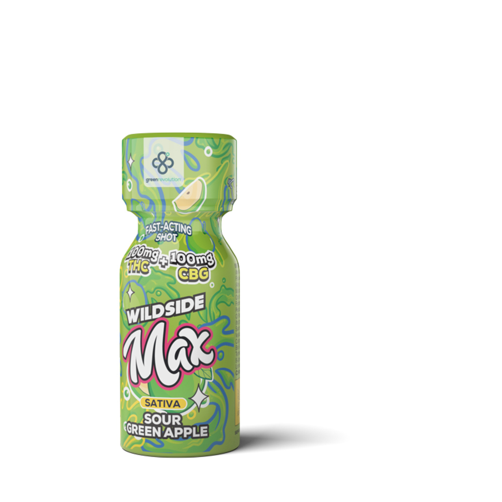 1:1 Sour Green Apple - THC Fly [2oz] (100mg THC/100mg CBG)