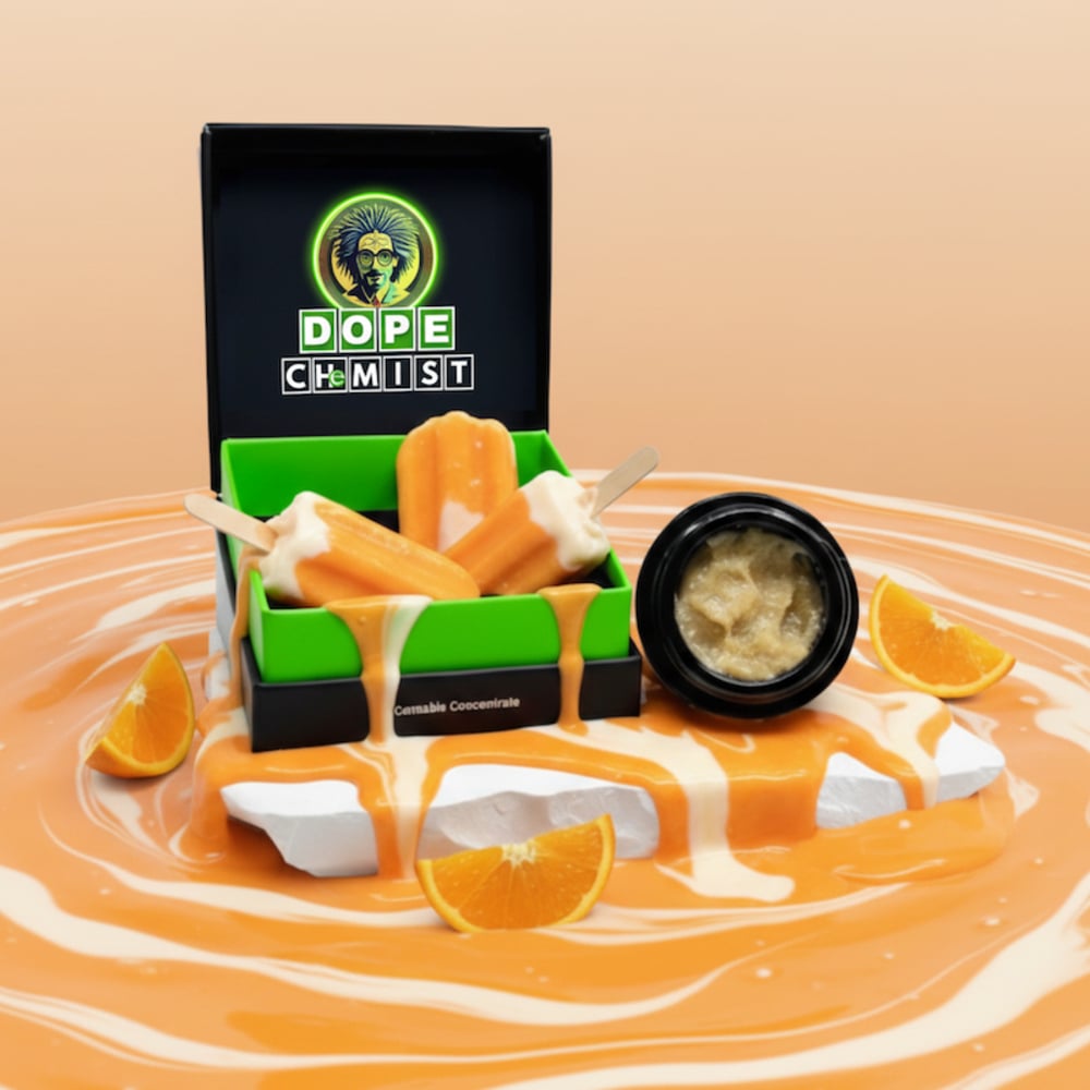 Dope Chemist  Orange Cream Live Hash Rosin