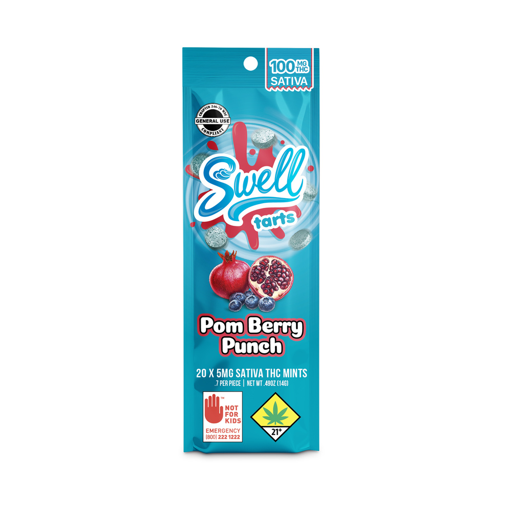 Pom Berry Punch Sativa Tarts [20pk] (100mg)