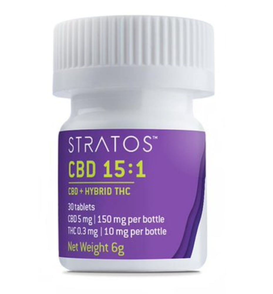 CBD:THC 15:1 [30pk] (150mg CBD/10mg THC)