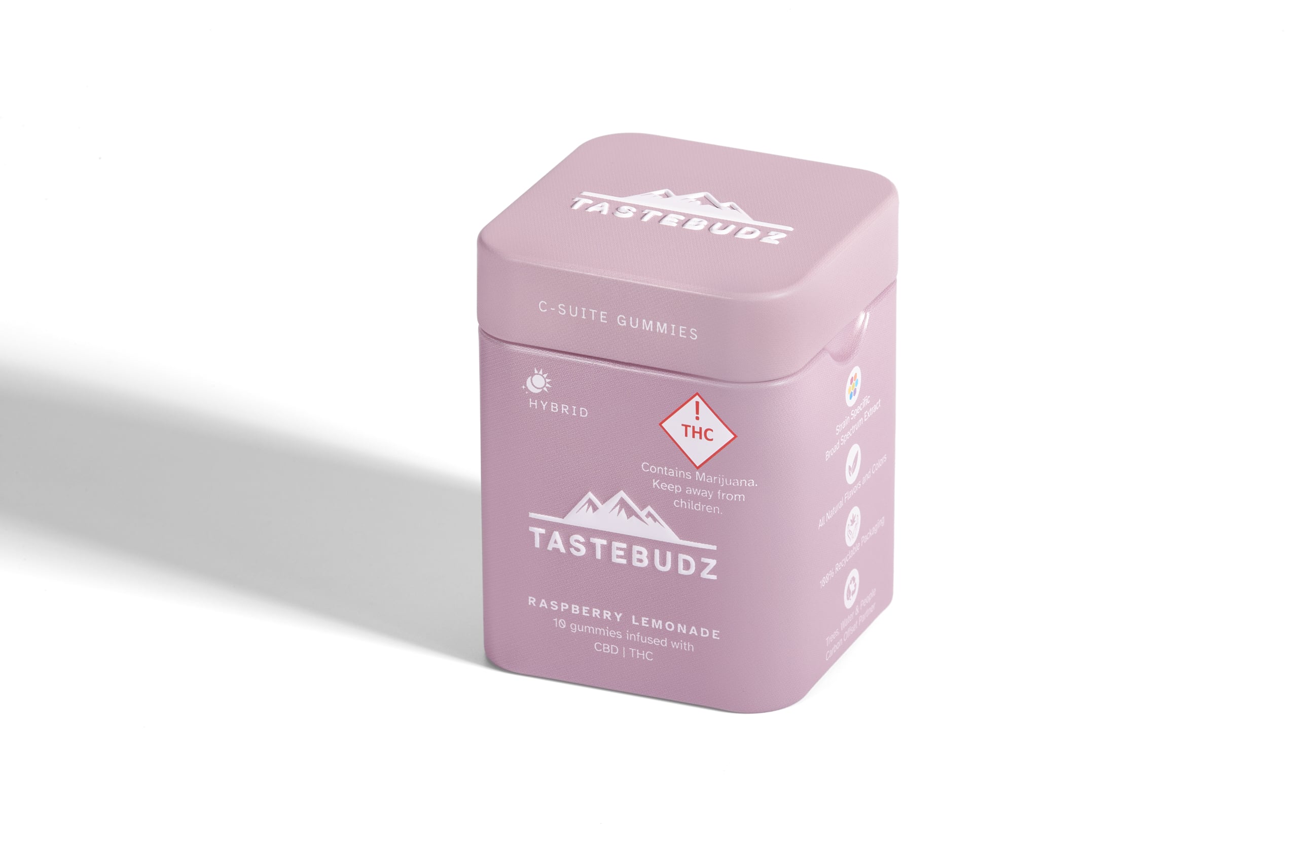 Raspberry Lemonade 50:1 Rosin Gummies | CBD | THC |