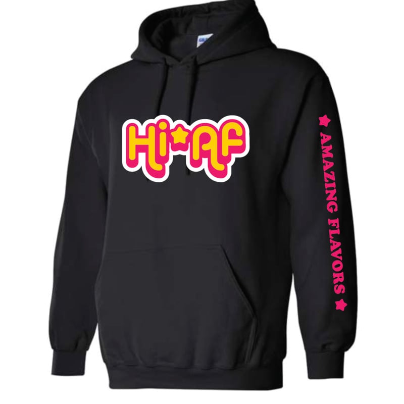 Live Hi*AF Black Hoodie - XL