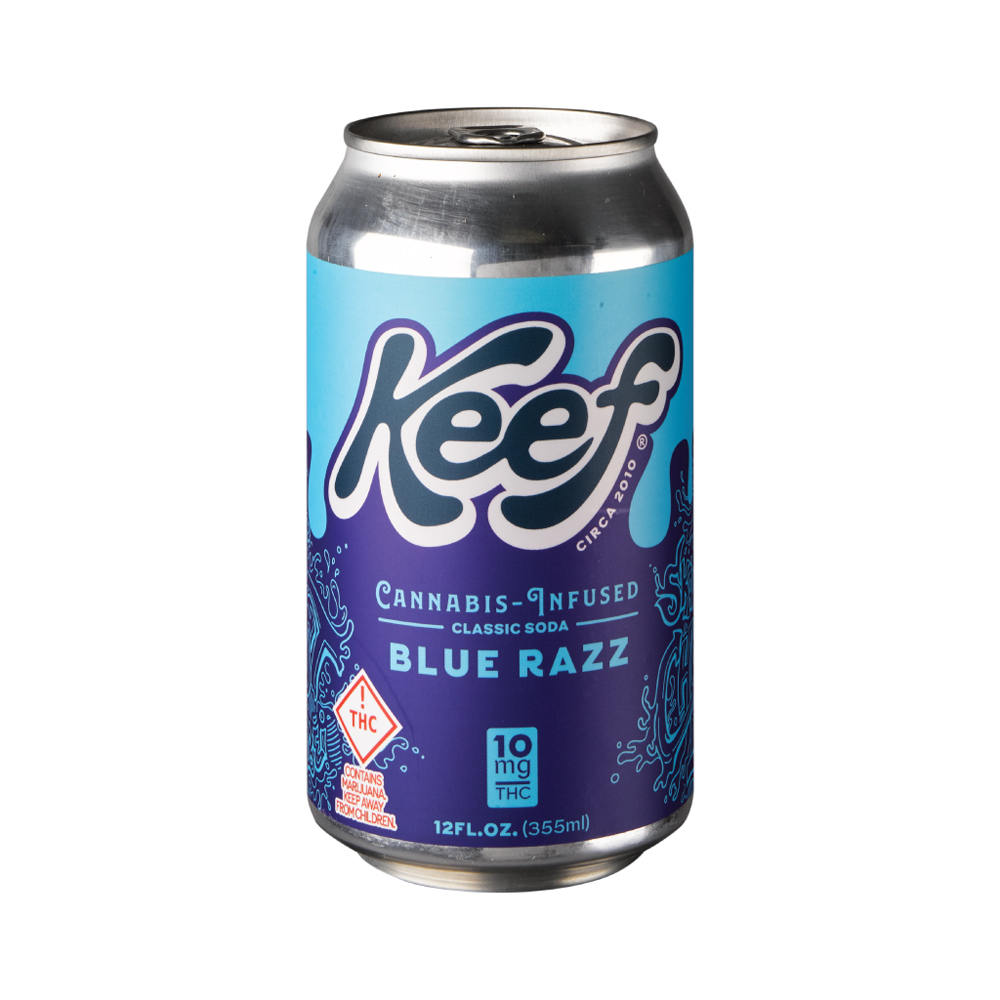Keef Classic Soda - Blue Razz 10mg