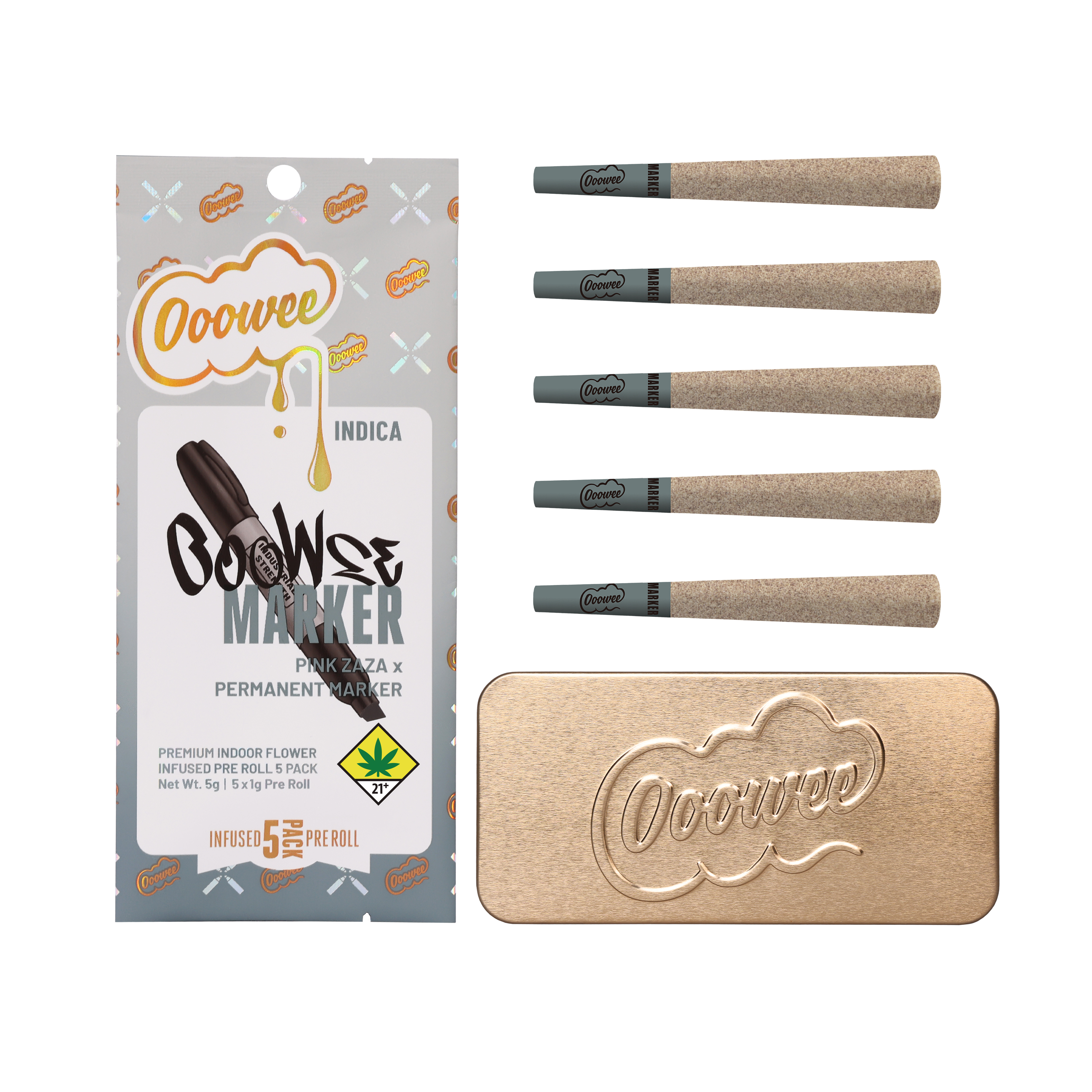 Ooowee Marker (5x 1G)