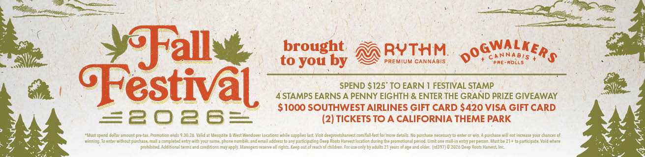 Deep Roots Harvest - Mesquite Marketing Banner