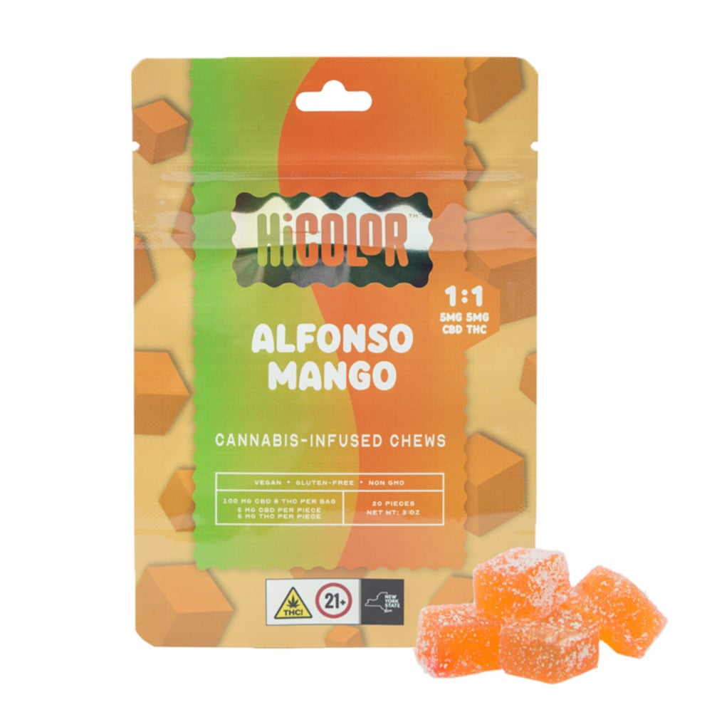 Shop 1:1 Alfonso Mango [20pk] 5mg Chew | Vireo Health - Albany