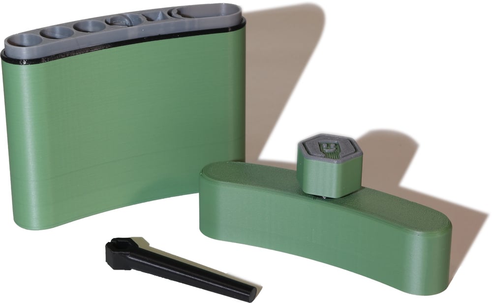 Joint Flask - Green/Gray