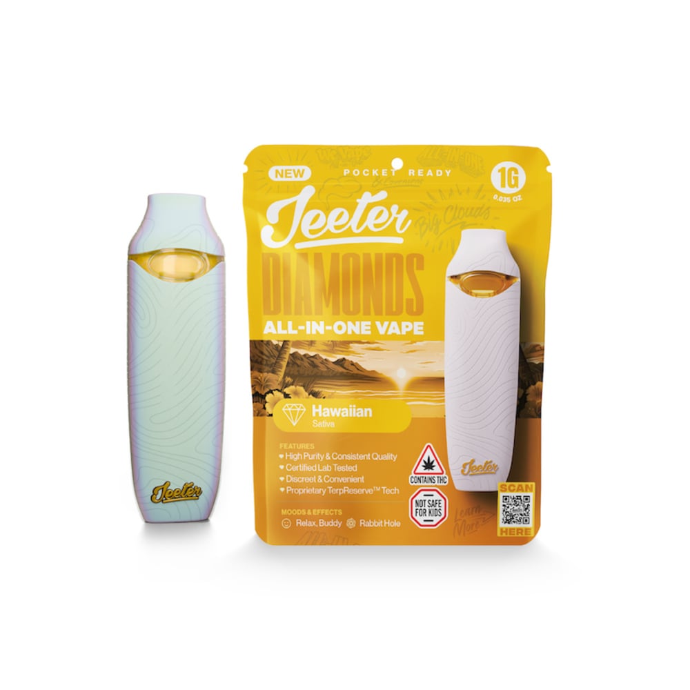 Jeeter - Hawaiian (S) Liquid Diamond Disposable Vape (1g)