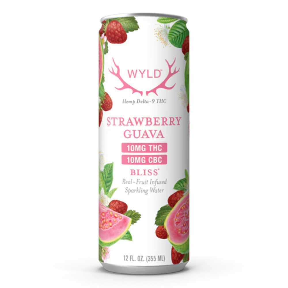 WYLD - Hemp Derived - Strawberry Guava 10mg THC 10mg CBC