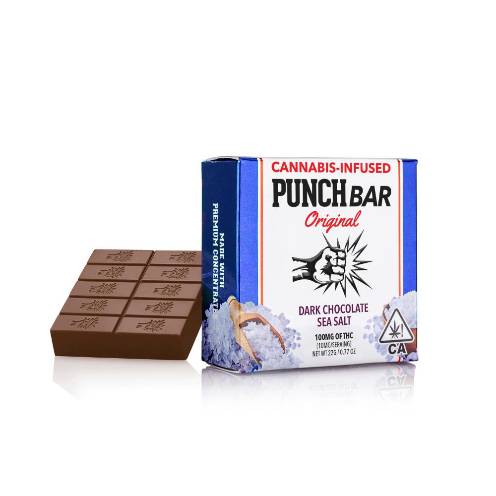Dark Chocolate Sea Salt (100mg)