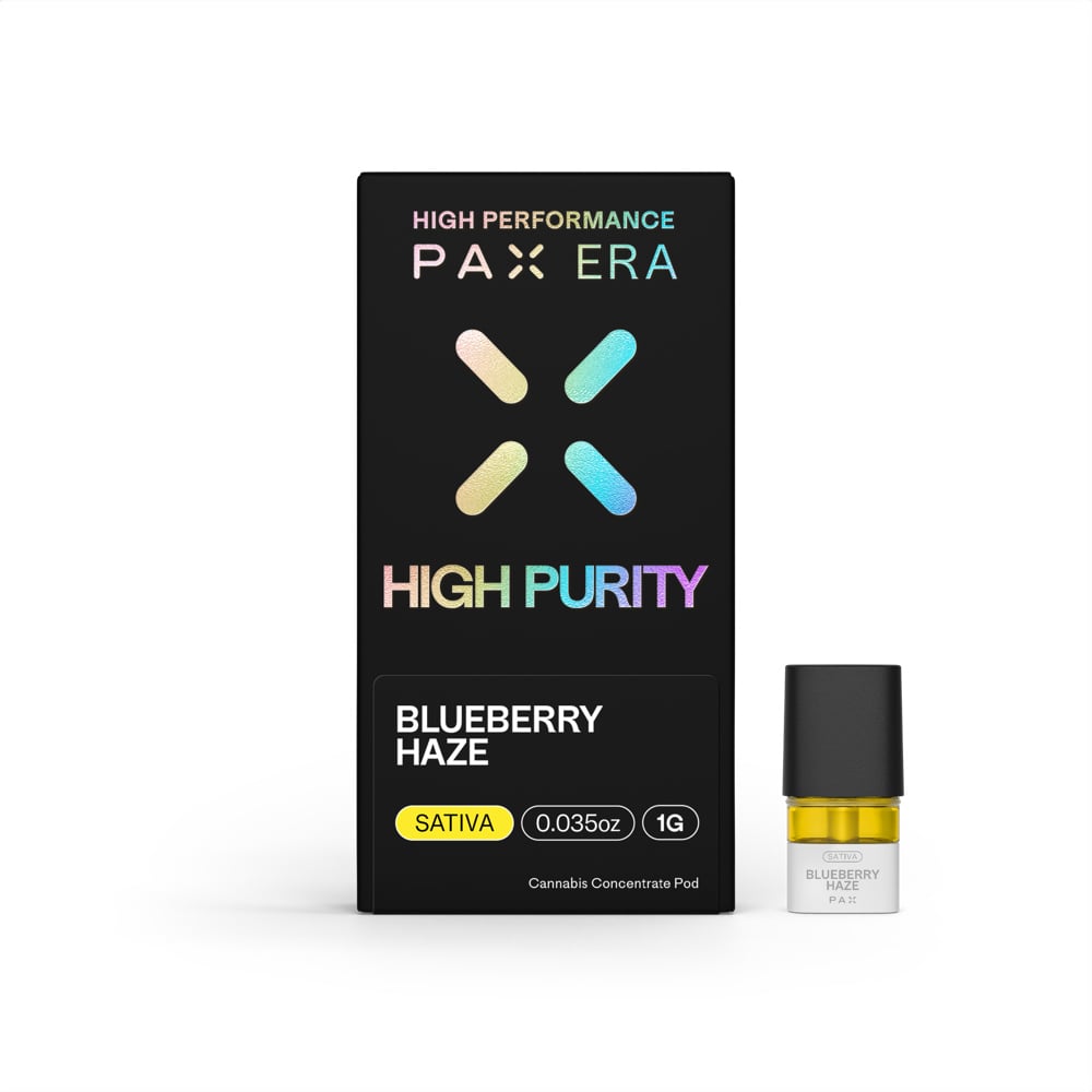 PAX Labs Blueberry Haze High Purity THC Pod PAX Labs Blueberry Haze High Purity THC Pod